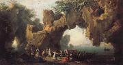Claude-joseph Vernet View Outside Sorrento oil painting on canvas